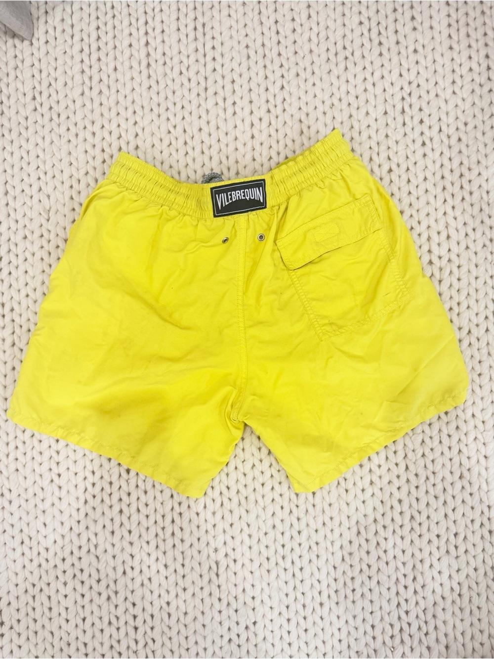 Vilebrequin Yellow Moorea Swim Shorts